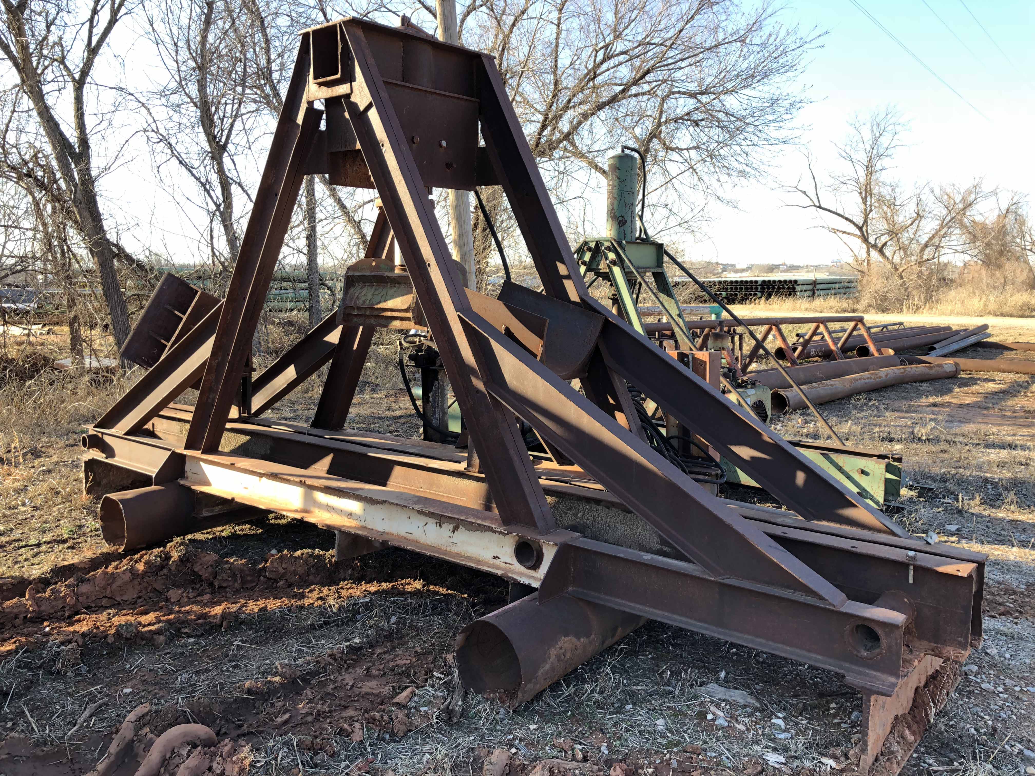 HYDRAULIC PIPE STRAIGHTENER, CUSTOM 20", up to 20" pipe, 10 HP/240 v