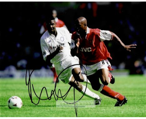 Arsenal collection of eight signed photographs,8 by 10in. photographs including Ian Wright, Mikel Arteta, David Luiz, Jack Wi