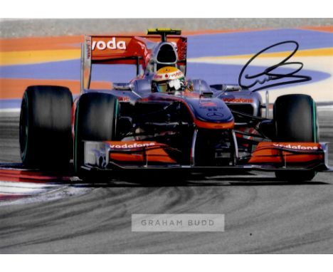 Collection of F1&nbsp;signed photographs, including Sir Lewis Hamilton (UK), Jenson Button (UK),&nbsp;Valtteri&nbsp; Bottas&n