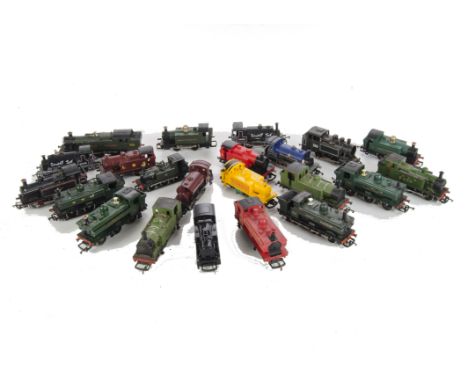 Tri-ang Hornby Dapol Bachmann and Airfix 00 Gauge Steam Tank Locomotives: including Hornby 0-4-0T (11), 0-6-0T (7), Bachmann 