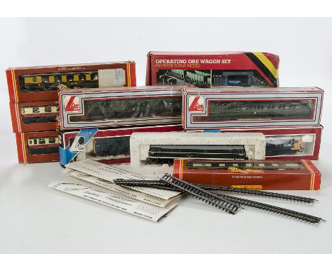 OO Gauge locomotives and stock by Lima Hornby and others: including Lima class 73 'Broadlands', class 31, both in BR blue, a 