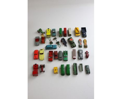 Collection of Matchbox Lesney 1:75 series, and similar size by various makers, including Ben Bros, Lonestar, Schuco, Zylmex, 