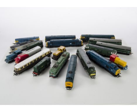 Tri-ang Hornby Lima Jouef and other Makers 00 Gauge Diesel Locomotives: Tri-ang (4, including Class 37 and A1A), Hornby (7, i
