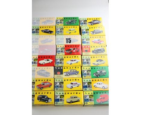 Vanguards Boxed 1:43 scale Vehicles: various models, including SE 'Model Collector' Austin Mini Van, High Roof Royal Mail Van