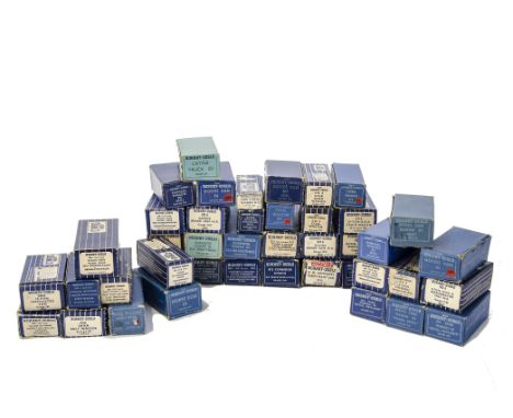 Hornby Dublo 00 Gauge 3-Rail Coaches and Rolling Stock; including various D1, D12, D20, D21 coaches (8), metal and plastic bo