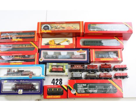 Hornby Airfix Lima Bachmann and Wrenn 00 Gauge Locomotives and Rolling Stock: including Hornby R874 BR blue class 06 Diesel, 