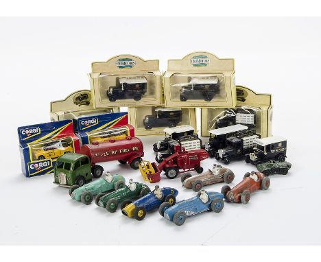 Lledo Berry Bros Promotors Tri-ang Minic Tanker and Dinky Racing Cars: Lledo Berry Bros & Rudd Ltd special edition Promotors 