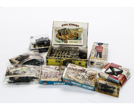 Airfix and other makers Plastic Kits: Airfix  Beach Buggy (engine made rest parts on sprues), Guardsman (made unpainted) both