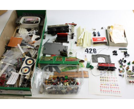 00 Gauge Accessories by Hornby  Subbuteo and other Makers: including 70+ metal and plastic figures, Mabex Transfers, Subbuteo