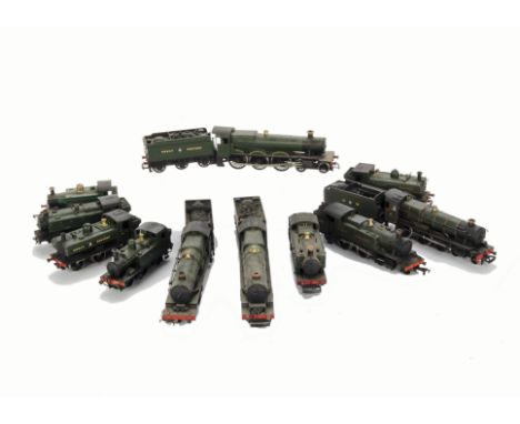GWR OO Gauge steam locomotives by various makers: including 0-6-0 Pannier tanks by Bachmann Hornby  Lima and Farish, Dapol Co