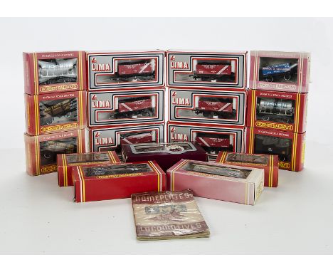 A collection of OO Gauge Freight Wagons by Hornby Lima and Dapol: comprising 10 assorted wagons by Hornby, 6 by Lima and a Da