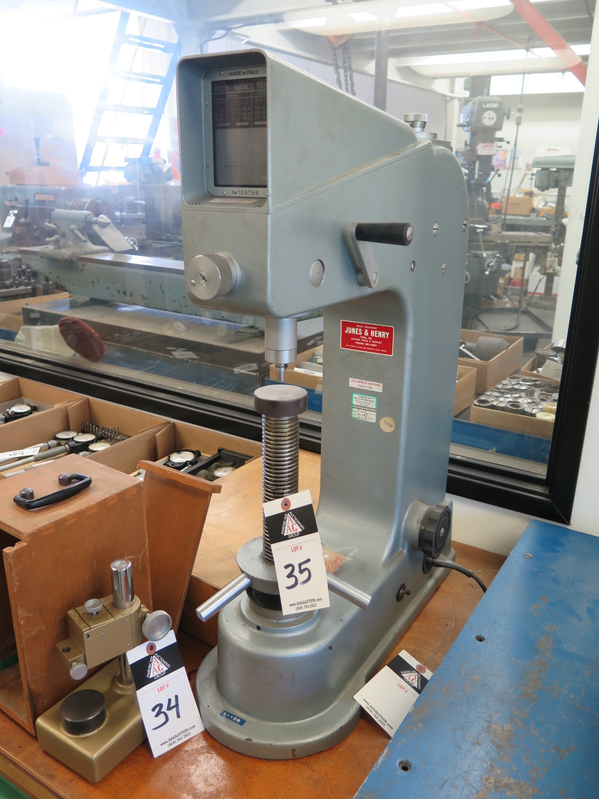 Officine Galileo Rockwell Hardness Tester