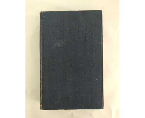 SIR VERNEY LOVETT 
First Edition: February 1920 Second Edition: October 1920 
Year - 1920 
9 x 6 x 1.5 inches 
This book by S