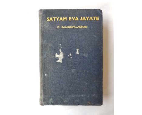 C. RAJAGOPALACHARI 
First Edition Year - 1961 
9 x 6 x 1.5 inches 
Bharthan Publications Madras
explores the life, philosophy