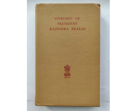 RAJENDRA PRASAD 
First Edition Year - 1955 
10 x 6.5 x 1.5 inches 
Published by The Publications Division Ministry of Informa