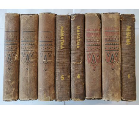 D.G.TENDULKAR 
First Edition 
10 x 7 x 2 inches 
Published by D.G. Tendulkar 
Mahatma: Life of Mohandas Karamchand Gandhi in 
