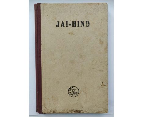 EDITORS- VITHALBHAI K.JHAVERI &amp; SOLI S.BATLIWALA 
Second Reprint Edition Year - 1945 
10 x 7 x 0.5 inches 
The book "Jai 