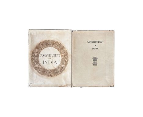 The Constitution of India - 1st EditionDehradun: Survey of India Offices.Photolithography edition of the original manuscript 