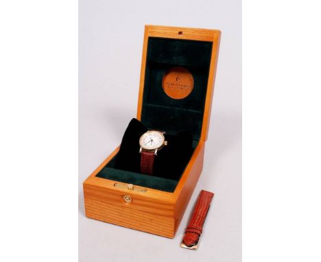 Chronoswiss Herren Armbanduhr, Kairos Ref. CH 2822 M, Stahl / Gold, Automatik, Set mit Box und Papieren, Stiftschließe, Glasb