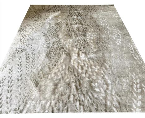THE RUG COMPANY CARPET, 300cm x 246cm, 'Folia' designed by Emily Todhunter.