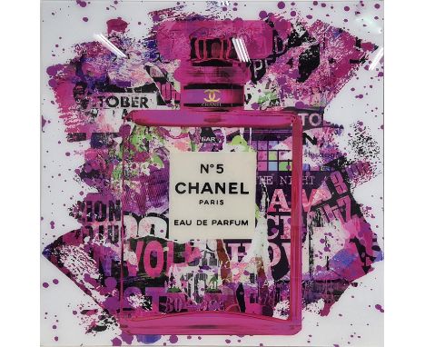 HARLEY, 'Chanel no 5', plexiglass/giclée, 100cm x 100cm, with certification.