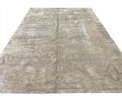 CONTEMPORARY SILK CARPET, 397cm x 294cm.