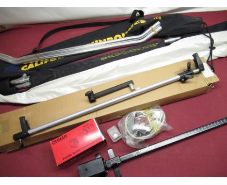 California Sunbounce large studio reflector, Lastolite bracket, Transcop horizontal copying stand for slides, Bush &amp; Meis