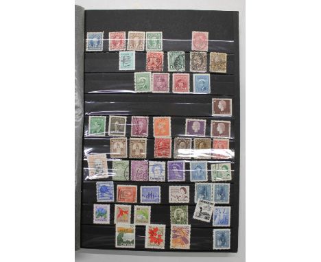 Canada, Ireland and New Zealand stamp album, mostly ERII with some early to mid C20th examples and a few good pages of early 