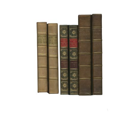 MILTON (JOHN)Paradise Lost. A Poem in Twelve Books; Paradise Regain'd,  engraved frontispiece portrait, some toning and light