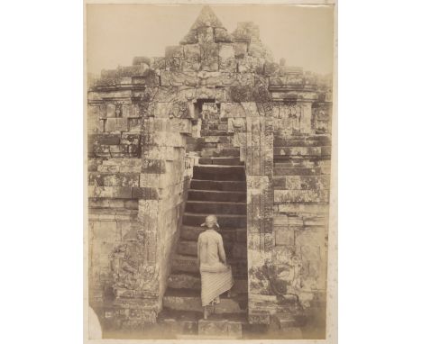 INDONESIA AND MALAYSIA - PHOTOGRAPHYAlbum of views in Indonesia, including images of the temple buildings, sculpture and deta