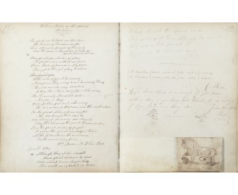 WESLEY AND THE CITY OF YORKAlbum Amicorum kept by Richard Burdekin, bookseller and Wesleyan of York, containing some 200 auto