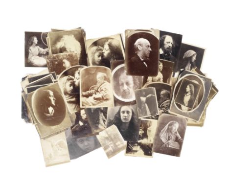 CAMERON (JULIA MARGARET)A collection of 41 albumen copy print portraits (or subject studies), sitters including Julia Jackson