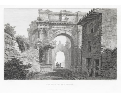 ISTRIAALLASON (THOMAS) Picturesque Views of the Antiquities of Pola, in Istria, FIRST EDITION,  half-title, 10 engraved plate