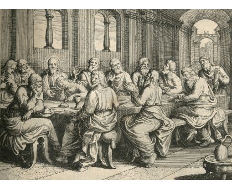 MERIAN (MATTHAEUS)Icones biblicae; praecipuas sacrae scripturae eleganter &amp; graphice repraesentantes; Biblische Figuren, 