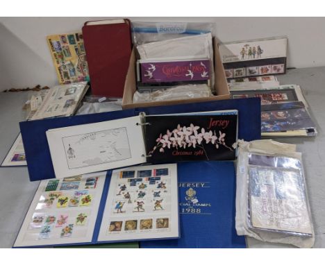 A selection of stamps and First Day covers, in albums and loose, from around the world Location: 