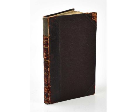 HULBERT (C), THE MANUAL OF SHROPSHIRE BIOGRAPHY, with engraved frontis and plates, 3/4 leather (worn), Shrewsbury, 1839 (1).