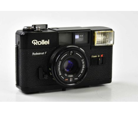 ROLLEI; a Rolleimat F 35mm compact film camera, cased