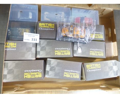 Collectables : Diecast - Box of British Touring cars (Atlas) boxed x8 &amp; James Bond model x3
