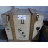 Wooden Locking Box