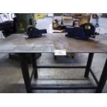 Metal Table w/ Metal Welded Top