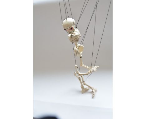 A boxed Pelham puppet "Skeleton"