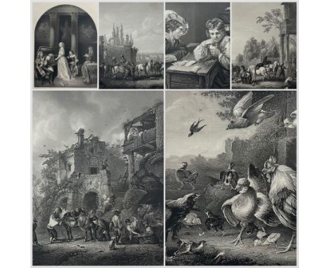 Albert Henry Payne (British 1812-1902)'The Dresden Gallery', collection of approx. 35 engravings after various Great Master a