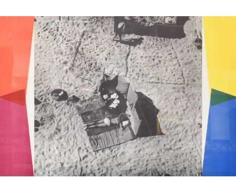 Merlyn Oliver Evans (1910-1973)"St Ives Beach"Signed and dated (19)73 and numbered 90/90, lithograph, 54.5cm by 76cm