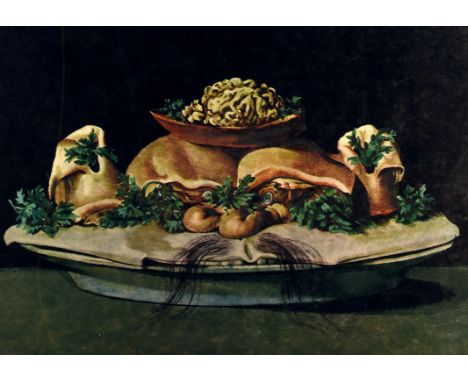 Salvador Dali (Spain 1904-1989), 'Les Diners de Gala', print in colours, signed 'Dali' and numbered 141/195, image size 41 x 