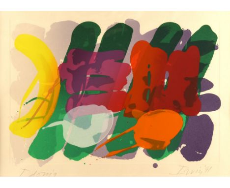 Albert Irvin RA (British 1922-2015), 'Idonia', screenprint, signed and inscribed in pencil, an un-numbered proof from an edit