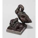 August Gaul. „Modell Schwanengrupppe II“. Um 1919