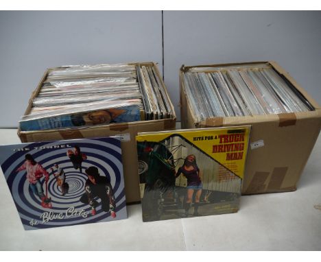 Vinyl - Around 200 LPs featuring country, easy listening, rock, pop etc, to include The Band, Bliss Band, The Bachelors, Curt