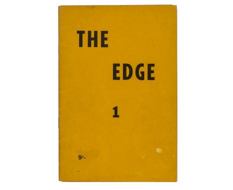 The Edge. Nr. 1-8 (alles Erschienene). Melbourne, 1956-1957. 20,5 x 14 cm. Bedruckte Original-Broschuren, geheftet (Nr. 1 etw