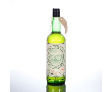 STRATHMILL SMWS 100.1
Cask strength single Speyside malt whisky, distilled in October 1980 and bottled in October 1992 for th