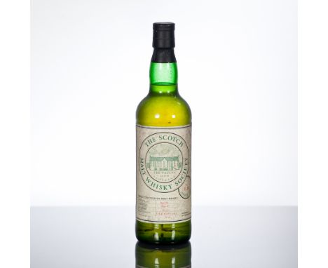 GLEN MORAY 10 YEAR OLD SMWS 35.10
Cask strength single Speyside malt whisky, distilled in April 1986 and bottled in March 199